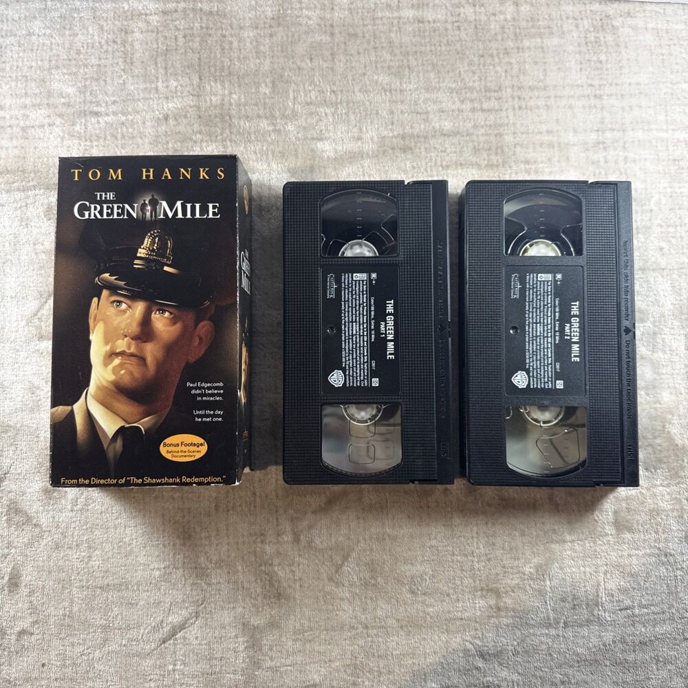 The Green Mile (VHS, 1999) Box Set - Tom Hanks - Tested